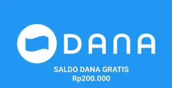 Anda bisa klaim saldo DANA gratis Rp200.000 masuk ke dompet elektronik. (Sumber: Poskota/Gabriel Omar Batistuta)