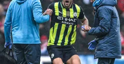 nasib malang Man City harus kehilangan Nico Gonzalez akibat cedera pada laga debutnya (Sumber: X/ City_HQs)