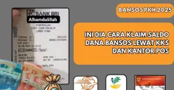 Berikut ini cara klaim saldo dana bansos PKH 2025 melalui rekening KKS dan Kantor Pos. (Sumber: Poskota/Iko Sara Hosa)