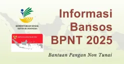 Informasi mekanisme penyaluran bansos BPNT 2025. (Sumber: Poskota/Della Amelia)