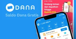 Cuan! Klaim saldo DANA Rp605.000 dari TikTok, begini caranya. (Sumber: Poskota/Faiz)