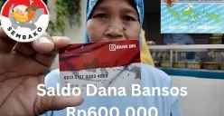 Saldo dana bansos Rp600.000 dari subsidi BPNT 2025 siap diterima NIK E-KTP atas nama Anda melalui Rekening KKS. (Sumber: Poskota/Gabriel Omar Batistuta)