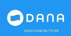 Saldo DANA Rp175.000 bisa diklaim ke dompet elektronik. (Sumber: Poskota/Gabriel Omar Batistuta)