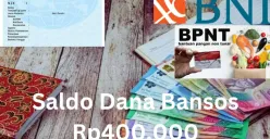 NIK KTP atas nama kamu telah menerima saldo dana bansos Rp400.000 dari subsidi BPNT lewat Rekening BNI. (Sumber: Poskota/Gabriel Omar Batistuta)