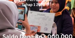 NIK e-KTP dan KK atas nama Anda terpilih terima saldo dana Rp3.000.000 dari subsidi bansos PKH dan BPNT Tahap 1 2025. (Sumber: Poskota/Gabriel Omar Batistuta)