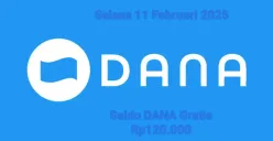 Buruan klaim saldo DANA gratis Rp120.000 hari ini Selasa 11 Februari 2025 masuk ke dompet elektronik. (Sumber: Poskota/Gabriel Omar Batistuta)