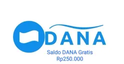 Buruan klaim saldo DANA gratis Rp250.000 sekarang masuk ke dompet elektronik. (Sumber: Poskota/Gabriel Omar Batistuta)