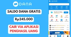 Saldo DANA Gratis cair Rp245.000 dari aplikasi penghasil uang, cek daftar rekomendasinya! (Sumber: Poskota/Herdyan Anugrah Triguna)