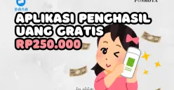 Aplikasi penghasil saldo DANA gratis ini bisa Anda manfaatkan karena caranya yang mudah dilakukan. (Sumber: Poskota/Fia AFifah)