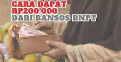 Beikut ini adalah cara yang dapat dilakukan untuk mendapatkan Rp200.000 tiap bulan dari bansos BPNT. (Sumber: Poskota/Fia Afifah)