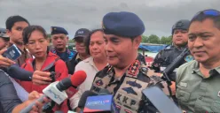 Dirjen PSDKP KKP, Pung Nugroho ditemui di kampung Pal Jaya, Desa Segara Jaya, Tarumajaya, Kabupaten Bekasi, Selasa, 11 Februari 2025. (Sumber: Poskota/Ihsan Fahmi)