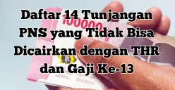 14 tunjangan ini tidak bisa dicairkan bersamaan dengan THR dan gaji ke-13. Yuk, simak informasi lengkapnya! (Sumber: Poskota/Yusuf Sidiq)