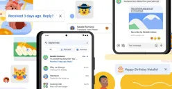 Fitur baru Google Messages ini akan mudahkan juga bagi pengguna aplikasi WhatsApp. (Sumber: Google)