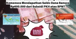 Saldo dana bansos Rp600.000 dari subsidi PKH atau BPNT (Sumber: Poskota/Insan Sujadi)