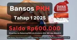 Informasi status terbaru pencairan bansos PKH tahap 1 2025, nama-nama KPM sudah bisa dicek! simak langkah dan panduannya disini. (Sumber: Poskota/Aldi Harlanda Irawan)