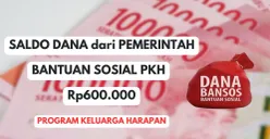 Saldo Dana Rp600.000 dari pemerintah via bantuan sosial PKH dicairkan pemerintah kepada KPM yang terdata (Sumber: Poskota/Herdyan Anugrah Triguna)