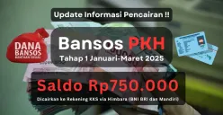 Status terbaru pencairan saldo dana bansos PKH tahap 1 2025 yang disalurkan secara bertahap, simak penjelasannya. (Sumber: Poskota/Aldi Harlanda Irawan)