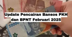 Update pencairan bansos PKH dan BPNT Februari 2025. (Sumber: Poskota/Arip Apandi)