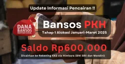 Program bansos PKH tahap 1 masih disalurkan hingga akhir bulan Maret 2025, cek informasi pencairannya disini. (Sumber: Poskota/Aldi Harlanda Irawan)