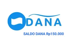 Anda bisa klaim saldo DANA Rp150.000 masuk ke dompet elektronik. (Sumber: Poskota/Gabriel Omar Batistuta)