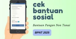 Informasi status bansos BPNT 2025. (Sumber: Poskota/Della Amelia)