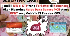 Simak informasi terbaru mengenai saldo dana bansos yang sebentar lagi akan cair secara merata. (Sumber: Poskota/Insan Sujadi)