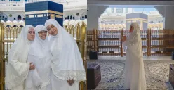 Potret saat Puan Maharani dan Megawati melaksanakan ibadah umrah di Tanah Suci Makkah. (Sumber: Instagram/@puanmaharaniri)