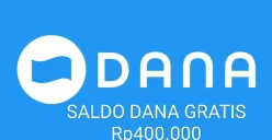 Buruan Anda bisa klaim saldo DANA gratis Rp400.000 masuk ke dompet elektronik sekarang. (Sumber: Poskota/Gabriel Omar Batistuta)