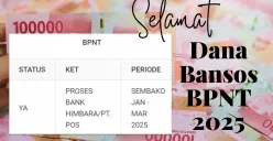 Nama penerima bansos yang tercatat dalam DTKS akan terima pencairan bansos BPNT Rp600.000. (Sumber: Poskota/Canva edited Huriyyatul Wardah)