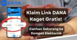 Klaim saldo DANA gratis Rp300.000 dari cairkan sekarang ke dompet elektronik Anda. (Sumber: Poskota/Aldi Harlanda Irawan)