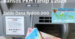 NIK e-KTP atas nama kamu di wilayah ini terima saldo dana Rp500.000 dari subsidi bansos PKH tahap satu 2025 via Rekening BRI. (Sumber: Poskota/Gabriel Omar Batistuta)