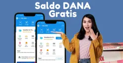 Hadiah saldo DANA gratis Rp245.000 langsung ke dompet elektronik dari aplikasi penghasil uang tercepat. (Sumber: Poskota/Mutia Dheza Cantika)