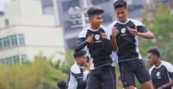 Momen Timnas U20 saat melakukan sesi latihan. (Sumber: pssi/edite Dadan)