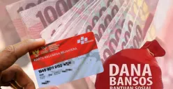 Subsidi saldo dana bansos PKH gelombang 2 telah masuk ke rekening penerima di Bank Mandiri. (Sumber: Poskota/Syifa Luthfiyah)