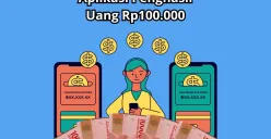 Aplikasi nonton dan scroll video yang menghasilkan uang gratis Rp100.000. (Sumber: Poskota/Audie Salsabila)