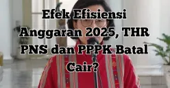 Menteri Keuangan Sri Mulyani akhirnya angkat bicara mengenai THR PNS dan PPPK 2025 (Sumber: Poskota/Yusuf Sidiq)