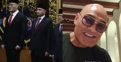 Deddy Corbuzier usai dilantik sebagai Stafsus Menteri Pertahanan, menegaskan tidak akan mengambil gaji atau tunjangan (Sumber: Instagram/@mastercorbuzier)