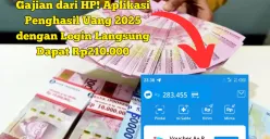 Dapat uang Rp210.000 hanya dengan daftar aplikasi? Simak caranya di sini! (Sumber: Poskota/Yusuf Sidiq)