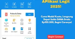 Hasilkan saldo DANA gratis hanya dengan membaca artikel dan menyelesaikan misi mudah di aplikasi terlegit 2025! (Sumber: Poskota/Yusuf Sidiq)