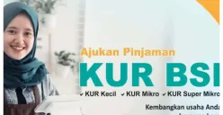 BSI membuka program pinjaman KUR berbasis syariah alias tanpa riba dengan plafon hingga Rp100 juta. (Sumber: BSI)