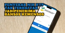 Ketahui sederet penyebab NIK KTP tak terdaftar sebagai penerima bansos Kemensos ini. (Sumber: Poskota/Fia Afifah)