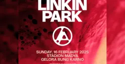 Resmi! Linkin Park bakal konser di GBK Jakarta, Minggu 16 Februari 2025.(Sumber: Instagram/@linkinpark)