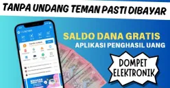 Main game sambil dapatkan saldo DANA gratis Rp30.000. Tanpa undang teman, dan langsung bisa ditarik ke dompet elektronik DANA. Yuk, coba aplikasi penghasil uang ini. (Sumber: Poskota/Neni Nuraeni/DANA)