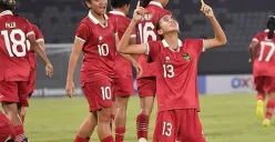 Susunan 39 pemain Timnas Wanita Indonesia asuhan pelatih Satoru Mochizuki dalam ajang laga FIFA Matchday melawan Arab Saudi mendatang. (Sumber: Pinterest)