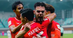 Timnas Indonesia U20 tahan imbang juara Bertahan Uzbekistan di babak pertama dengan skor 1-1. (Sumber: X/ Timnas Indonesia)