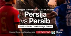 Jadwal dan Link Live Streaming Persija vs Persib BRI Liga 1 Hari Ini Kick Off Pukul 15.30 WIB di Indosiar (Sumber: Instagram/sports.indosiar)