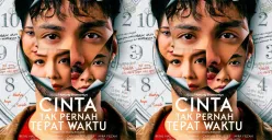 Sinopsis film Cinta Tak Pernah Tepat Waktu. (Sumber: Instagram/@filmctptw)