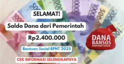 Saldo Dana Rp2.400.000 per tahun dari bantuan sosial BPNT akan cair kepada KPM terdata di Kemensos. Cek di sini status dan syaratnya  (Sumber: Poskota/Herdyan Anugrah Triguna)