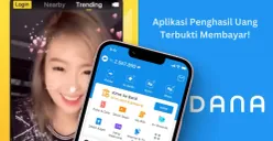 Daftar aplikasi penghasil uang terbukti membayar dengan saldo DANA gratis. (Sumber: Poskota/Faiz)