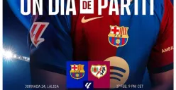 Link live streaming Liga Spanyol: Barcelona vs Rayo Vallecano kick off jam 03.00 WIB. (Sumber: Instagram/fcbarcelona)